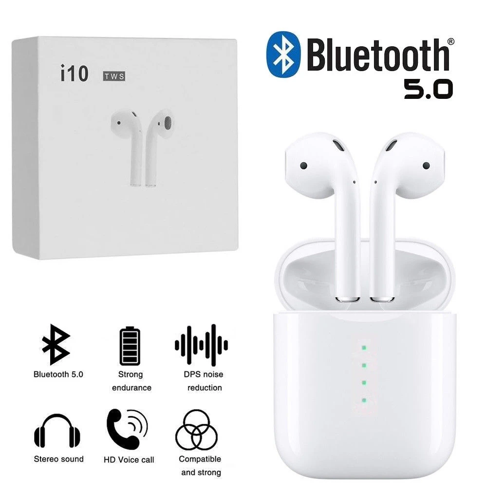 i10 tws Handsfree Headphone Bluetooth 5.0 Earphone i10tws True Wireless Earbuds Touch Control tws i10 For iPhone Android Phone
i10 tws Handsfree Headphone Bluetooth 5.0 Earphone i10tws True Wireless Earbuds Touch Control tws i10 For iPhone Android Phone