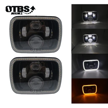 OTBS 2 pcs Square 7x6 5X7 inch LED Headlights with High Low Beam H6054 6054 Led Headlight For Jeep Wrangler YJ Cherokee GMC.
OTBS 2 pcs Square 7x6 5X7 inch LED Headlights with High Low Beam H6054 6054 Led Headlight For Jeep Wrangler YJ Cherokee GMC.