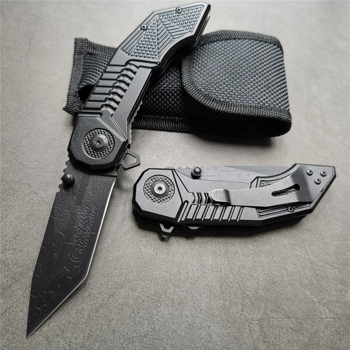 8" Knives 55-56HRC Folding Knife 5cr13mov Blade Outdoor Camping Hunting Survival Tactical EDC Pocket Knife Utility Tool
8" Knives 55-56HRC Folding Knife 5cr13mov Blade Outdoor Camping Hunting Survival Tactical EDC Pocket Knife Utility Tool