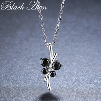 Black Awn Romantic Arrive 925 Sterling Silver Fine Jewelry Trendy Engagement necklaces & pendants for Women Bijoux Femme KK041
Black Awn Romantic Arrive 925 Sterling Silver Fine Jewelry Trendy Engagement necklaces & pendants for Women Bijoux Femme KK041