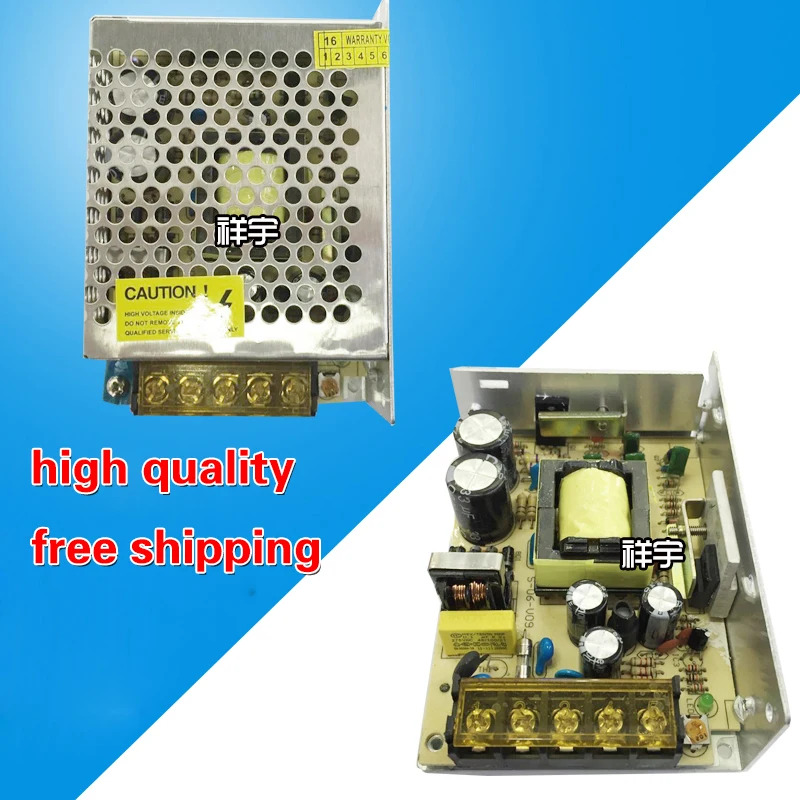 High Quality DC 12V5A Switch power supply 12v 5a 60W LED power adapter for Driver For LED Light Strip Display free shipping
High Quality DC 12V5A Switch power supply 12v 5a 60W LED power adapter for Driver For LED Light Strip Display free shipping