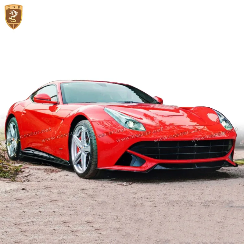 For F12 Full Carbon Fiber RZ Style Body Kits Front Lips Rear Bumper Spoiler Side Skirts For Ferrari F12 2013-2016 Car Accessorie
For F12 Full Carbon Fiber RZ Style Body Kits Front Lips Rear Bumper Spoiler Side Skirts For Ferrari F12 2013-2016 Car Accessorie