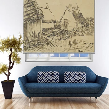 MOMO Roller Blinds Shades Blackout Window Blinds Painting Curtains Roller Shades Thermal Fabric Custom Size Van Gogh H 36-40
MOMO Roller Blinds Shades Blackout Window Blinds Painting Curtains Roller Shades Thermal Fabric Custom Size Van Gogh H 36-40