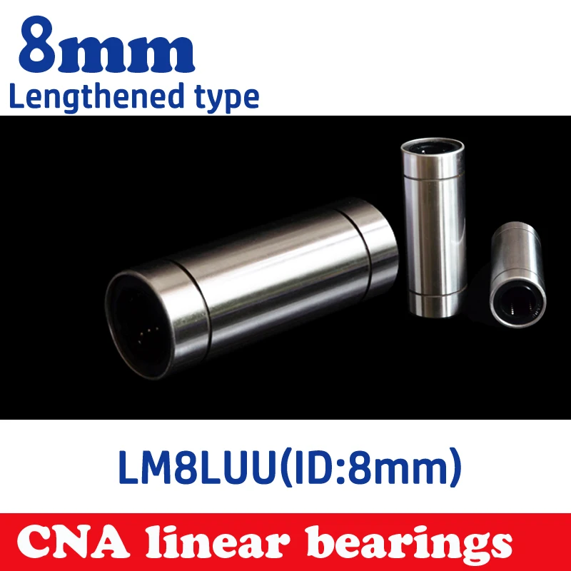 4pcs/lot LM8LUU 8mm Longer Linear Ball Bearing Bushing Linear Bearings CNC Parts 3d Printer Parts LM8L
4pcs/lot LM8LUU 8mm Longer Linear Ball Bearing Bushing Linear Bearings CNC Parts 3d Printer Parts LM8L