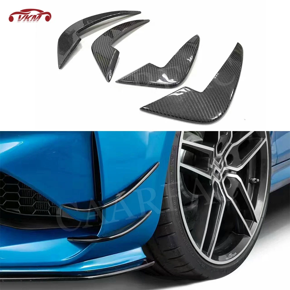 Carbon Fiber Front Bumper Side Fin Splitters Flaps Vents Canards for BMW 2 Series F87 M2 Coupe 2 Door 2016-2018
Carbon Fiber Front Bumper Side Fin Splitters Flaps Vents Canards for BMW 2 Series F87 M2 Coupe 2 Door 2016-2018