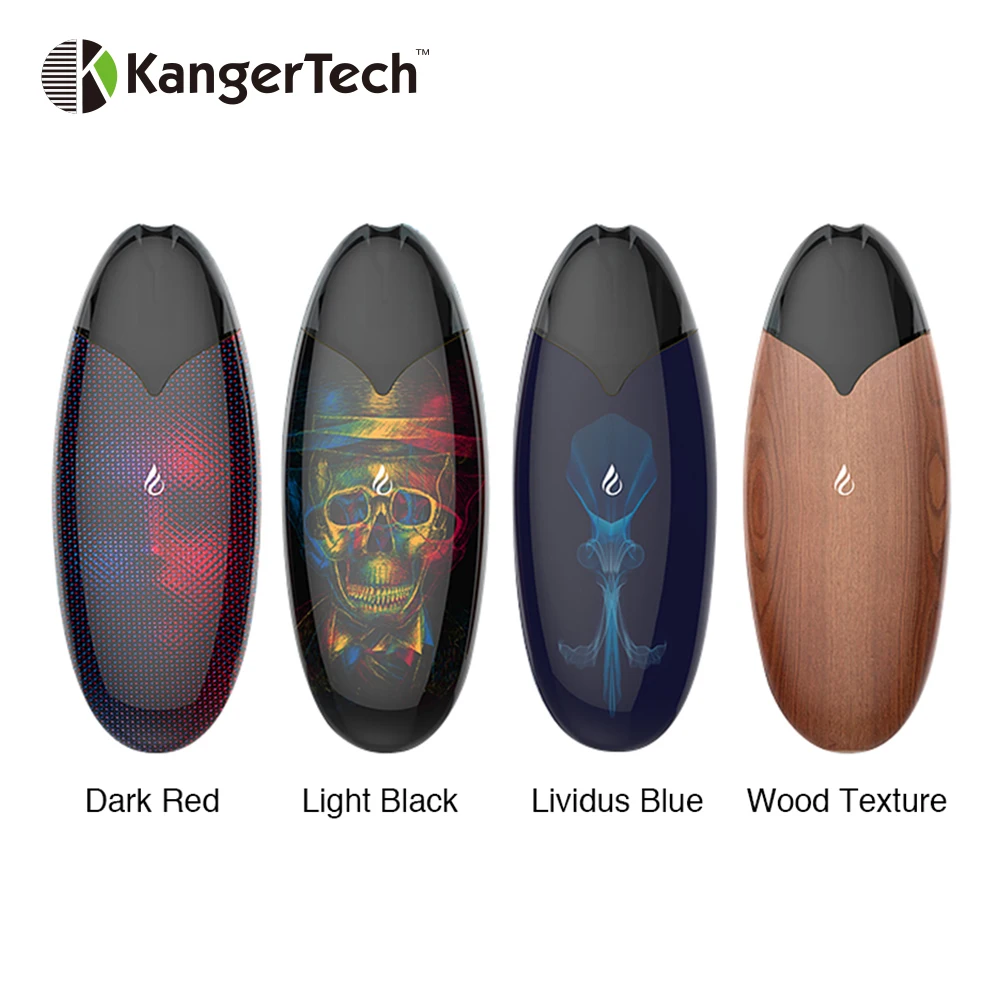 100% Оригинальный стартовый набор Kangertech Surf Pod со встроенным аккумулятором 300 мАч и