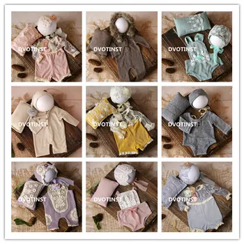 Dvotinst Newborn Baby Photography Props Crochet Knitted Lace Clothes Hat Pillow Fotografia Costume Studio Shooting Photo Props
Dvotinst Newborn Baby Photography Props Crochet Knitted Lace Clothes Hat Pillow Fotografia Costume Studio Shooting Photo Props