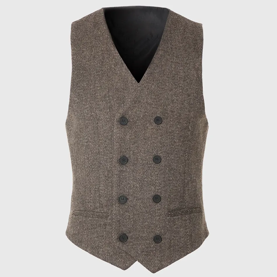 Slim Men Double Breasted Vest Work Sleeveless Waistcoat Male City Trends Coat Cotton Vintage Reporter Designer Geometric Stylish
Slim Men Double Breasted Vest Work Sleeveless Waistcoat Male City Trends Coat Cotton Vintage Reporter Designer Geometric Stylish