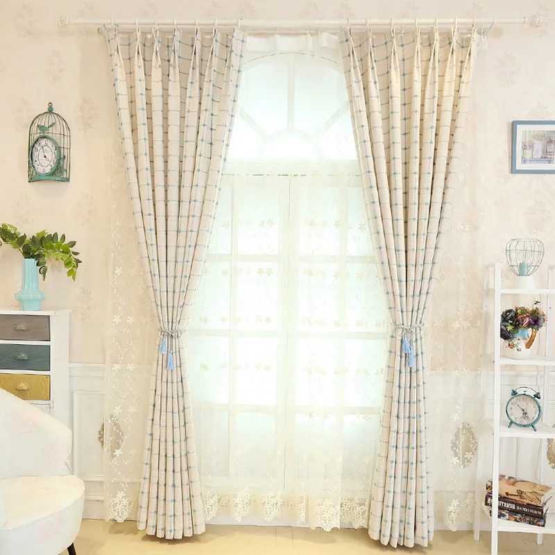 Modern Simple Pure Color Lattice Cotton Hemp Curtains for Living Dining Room Bedroom.
Modern Simple Pure Color Lattice Cotton Hemp Curtains for Living Dining Room Bedroom.