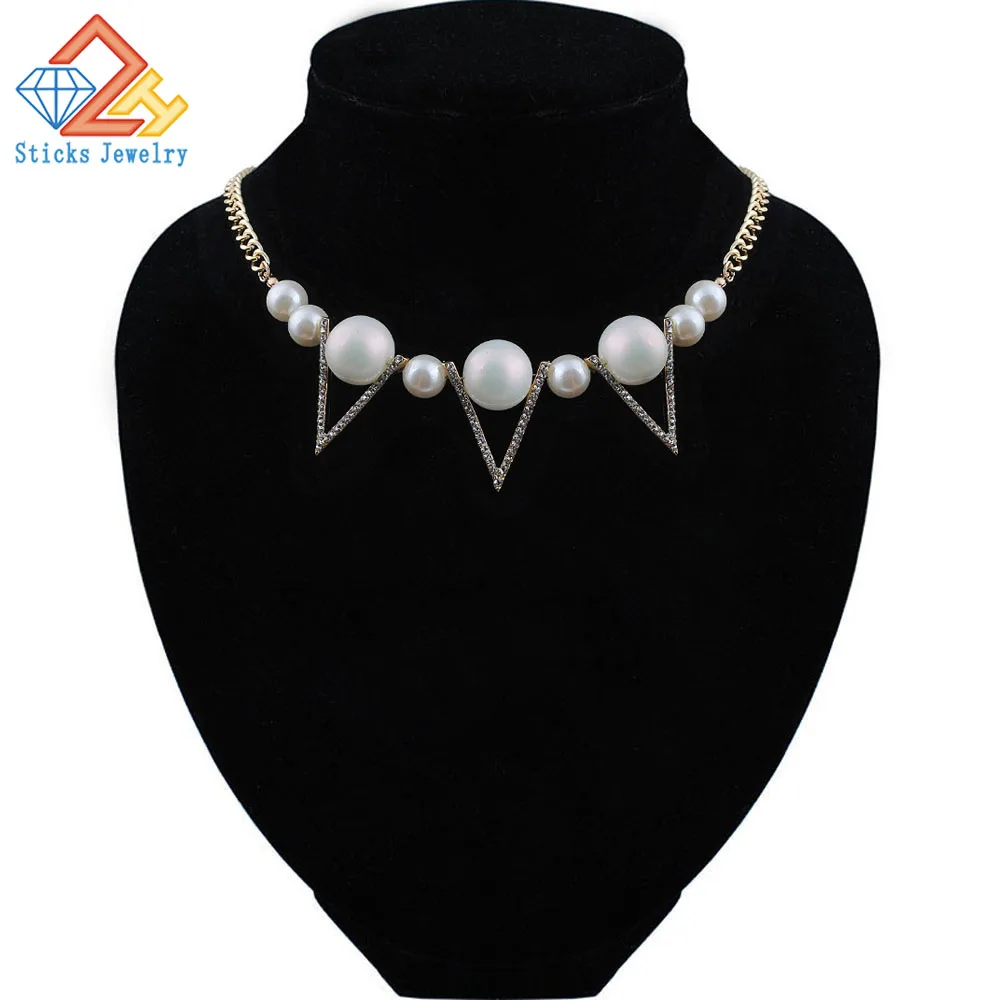 Vintage Chokers Necklaces Women Simulated-pearl Gold Color Choker Necklace Bijoux Femme Statement Necklace Wedding Gift
Vintage Chokers Necklaces Women Simulated-pearl Gold Color Choker Necklace Bijoux Femme Statement Necklace Wedding Gift