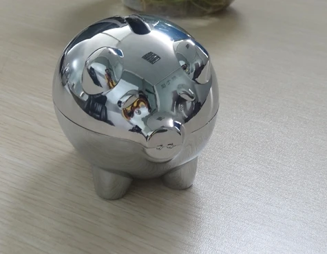 New design metal lucky pig piggy bank kids gift moneybox safe box birthday gift business gift zakka tirelire
New design metal lucky pig piggy bank kids gift moneybox safe box birthday gift business gift zakka tirelire