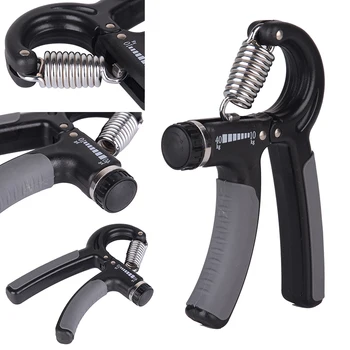 Adjustable Hand Power Grip Wrist Strength Training Gym Power Fitness Hand Exerciser Gripper 10 to 40Kg Strength Training
Adjustable Hand Power Grip Wrist Strength Training Gym Power Fitness Hand Exerciser Gripper 10 to 40Kg Strength Training