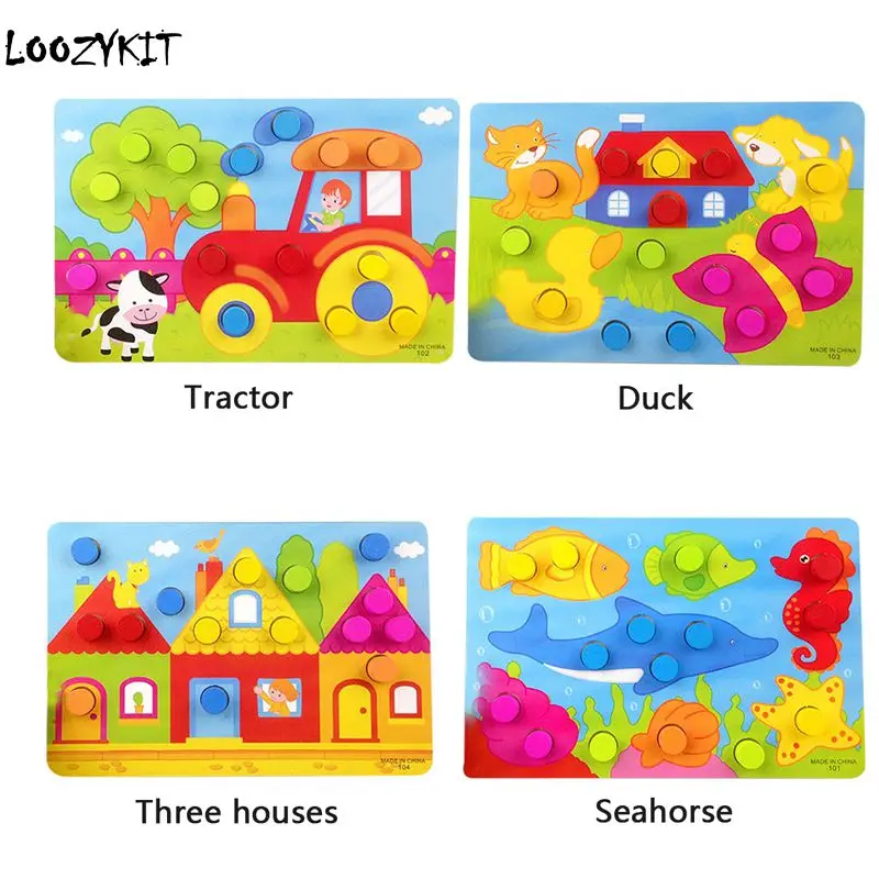 Loozykit Kids Educational Toy Colorful Cognition Board Montessori Children Wooden Toys Color Board Wooden Toys
Loozykit Kids Educational Toy Colorful Cognition Board Montessori Children Wooden Toys Color Board Wooden Toys