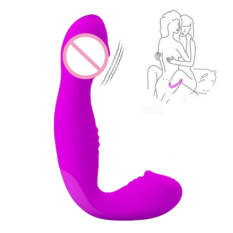 Silicone Dildo Vibrator Sex Toys for Women 30 Speeds Double Vibrating G Spot Stimulation Anal Vibrators For Lesbian Adult Toys