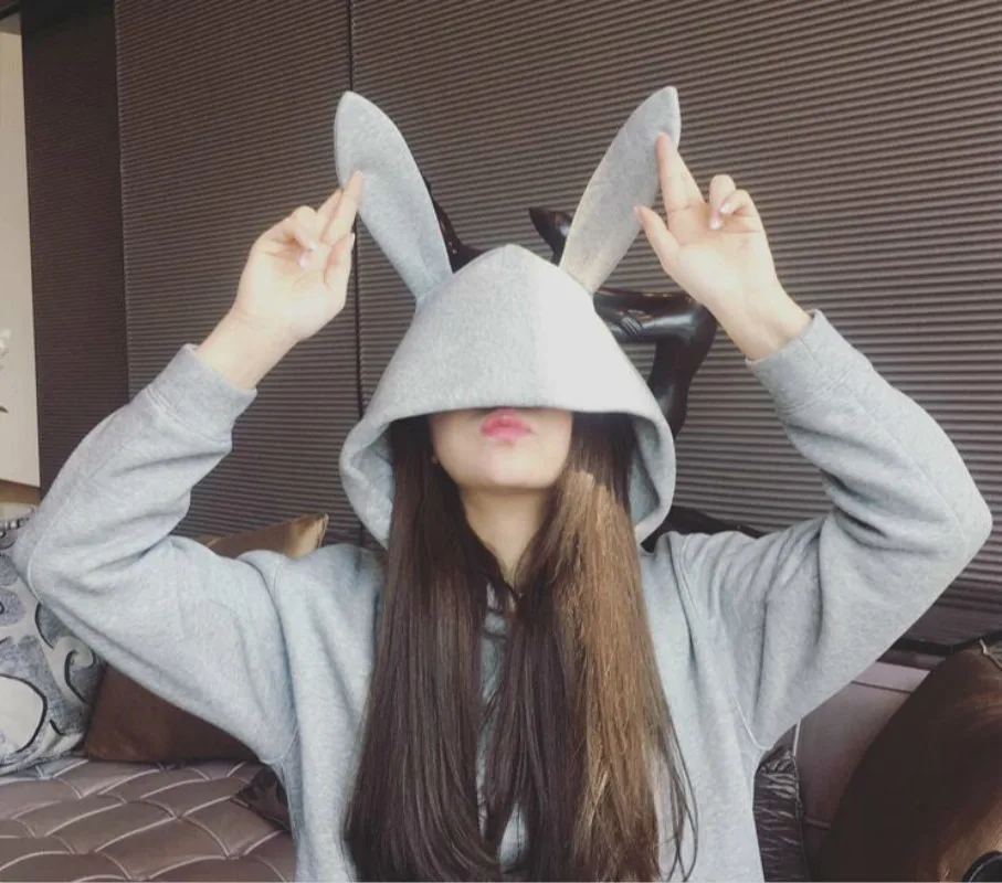 Uguest Women Cute Rabbit Hoodie Lolita Sweatshirt Long Sleeve Loose Oversize Hoodie Long Sweatshirt Pullovers Hooded Winter Coat
Uguest Women Cute Rabbit Hoodie Lolita Sweatshirt Long Sleeve Loose Oversize Hoodie Long Sweatshirt Pullovers Hooded Winter Coat