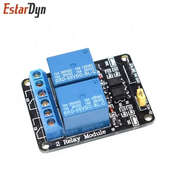 10pcs/lot 2-channel New 2 channel relay module relay expansion board 5V low level triggered 2-way relay module
10pcs/lot 2-channel New 2 channel relay module relay expansion board 5V low level triggered 2-way relay module