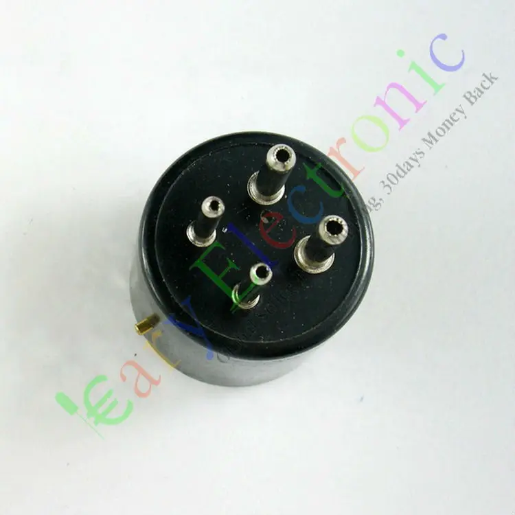 Опт и розница 20 шт 4pin Bakelite гнезда вакуумных трубок клапанная база Fr U4A 300B 811 аудио