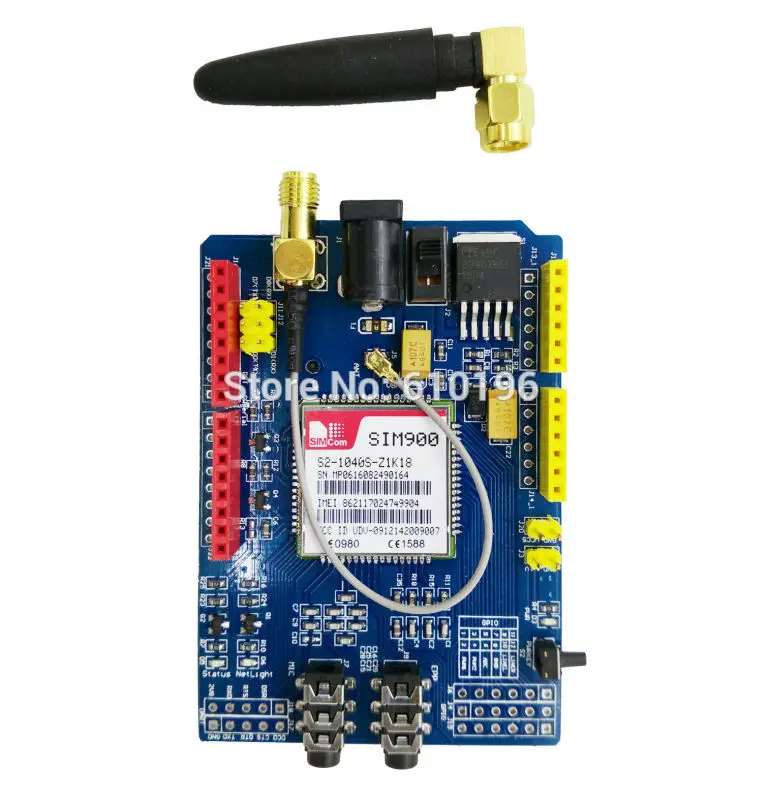 SIM900 GSM GPRS Module Quad-Band Development Board Wireless Data for Arduino Raspberry Pi
SIM900 GSM GPRS Module Quad-Band Development Board Wireless Data for Arduino Raspberry Pi