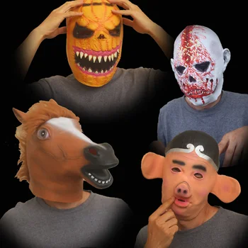 New Quality Cosplay Funny Cos Horror Pumpkin Mask Etc Latex Mask For Halloween Costume Party
New Quality Cosplay Funny Cos Horror Pumpkin Mask Etc Latex Mask For Halloween Costume Party