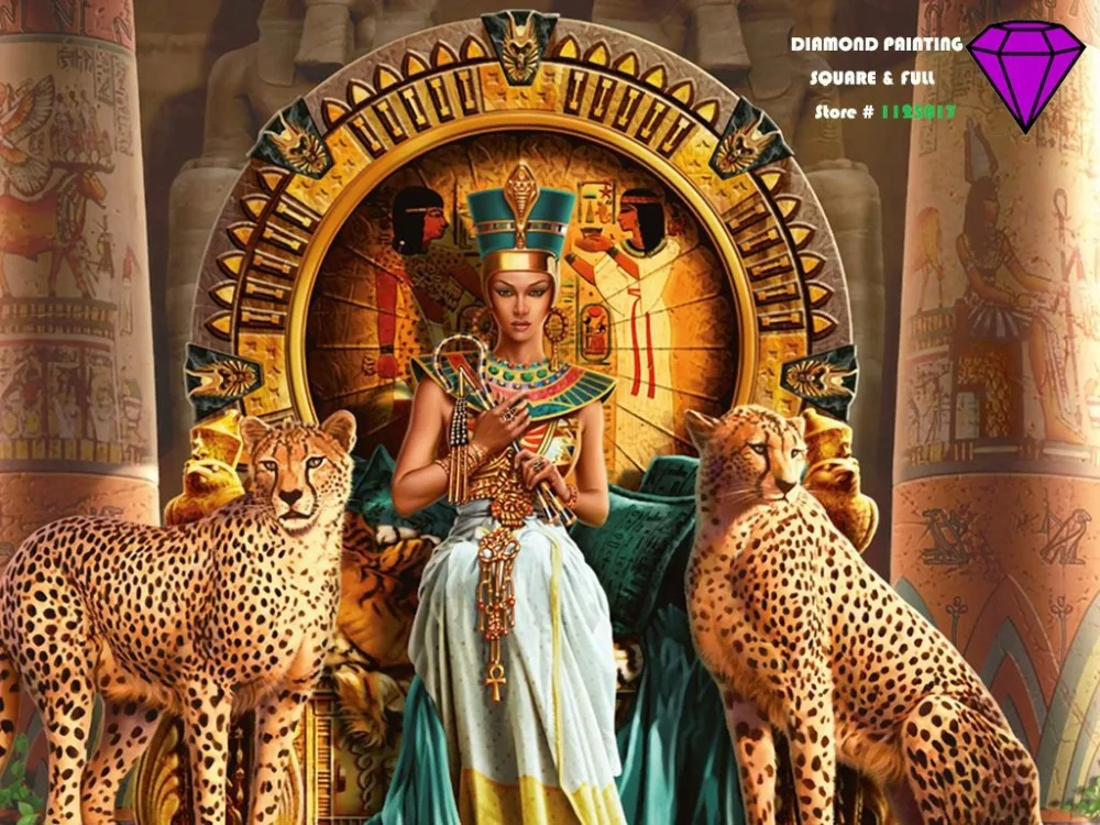 5D Diamond embroidery portrait Rhinestones cross stitch square full diamond painting drill diy diamond painting Egyptian Goddess
5D Diamond embroidery portrait Rhinestones cross stitch square full diamond painting drill diy diamond painting Egyptian Goddess