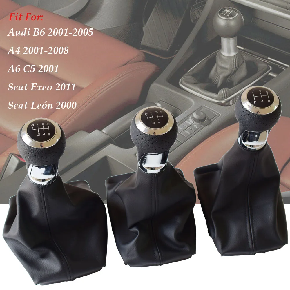 For Audi A4(2001-2008)B6(2001-2005)A6 C5 (2001)For Seat Exeo(2011)Leon(2000) Weighted shift knob gaiter boot cover frame
For Audi A4(2001-2008)B6(2001-2005)A6 C5 (2001)For Seat Exeo(2011)Leon(2000) Weighted shift knob gaiter boot cover frame