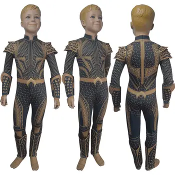 Mens kids boys DC Comics Aquaman film cosplay superhero Arthur Curry Halloween costume suit X'mas birthday Valentine's day gift
Mens kids boys DC Comics Aquaman film cosplay superhero Arthur Curry Halloween costume suit X'mas birthday Valentine's day gift