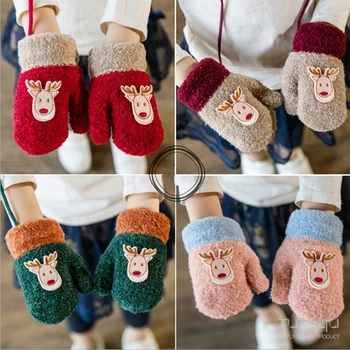 Fashion Children Clothing Cotton Flock Spring Autumn Winter Gloves Toddler Kids Cute Thicken Christmas Deer Girls Boys New
Fashion Children Clothing Cotton Flock Spring Autumn Winter Gloves Toddler Kids Cute Thicken Christmas Deer Girls Boys New