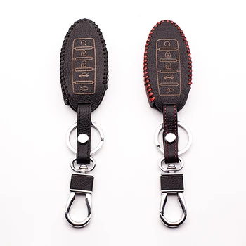 Newest hand-stitched leather key case cover For Nissan Altima Maxima For Infiniti EX G37 FX Q60 QX50 QX70 car keys accessories
Newest hand-stitched leather key case cover For Nissan Altima Maxima For Infiniti EX G37 FX Q60 QX50 QX70 car keys accessories