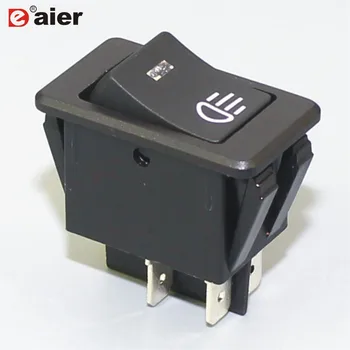 5PCS ON-OFF 35A 12VDC DPST 4 PIN Boat Rocker Switch Double Pole Car Switches With 12 Volt Dot Illuminated
5PCS ON-OFF 35A 12VDC DPST 4 PIN Boat Rocker Switch Double Pole Car Switches With 12 Volt Dot Illuminated