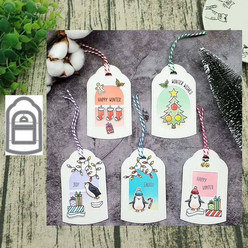 New Design Craft Metal Cutting Dies tag cut die crapbooking Album Paper Card Craft Embossing Cuts
New Design Craft Metal Cutting Dies tag cut die crapbooking Album Paper Card Craft Embossing Cuts
