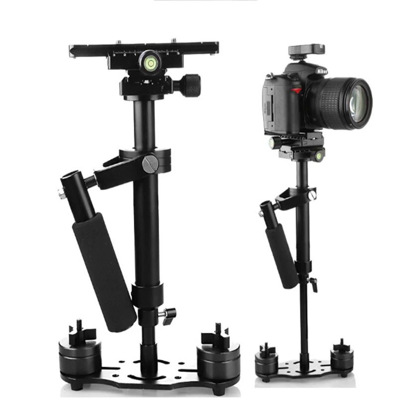 S40 Mini Handheld Steadicam Stabilizer 40cm Aluminum Substitute Portable Stabilizer Camera SLR Camera DV Shooting
S40 Mini Handheld Steadicam Stabilizer 40cm Aluminum Substitute Portable Stabilizer Camera SLR Camera DV Shooting