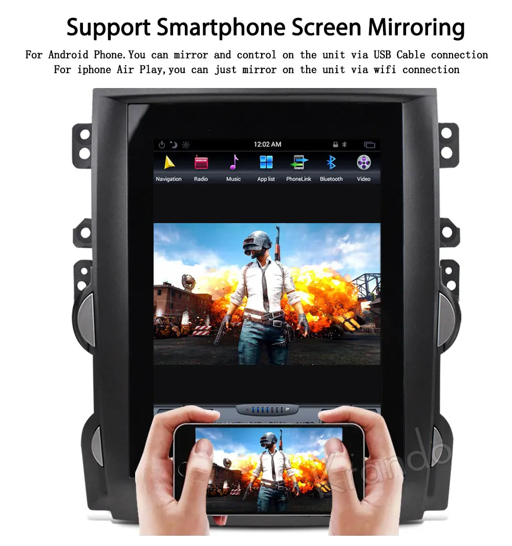 Perfect Krando Android 8.1 10.4" Tesla Vertical touch screen car dvd player for Chevrolet Malibu 2013-2015 gps entertainment system 5 Perfect Krando Android 8.1 10.4" Tesla Vertical touch screen car dvd player for Chevrolet Malibu 2013-2015 gps entertainment system 5