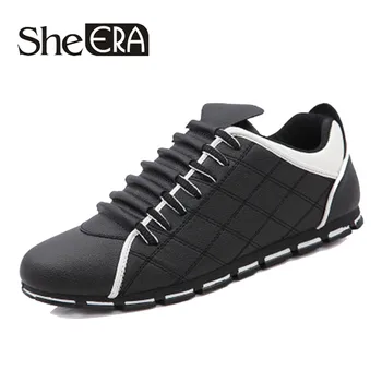 Hot Men Casual She ERA Shoes Men Fashion Sneakers Comfortable Men's Shoes Leisure Lace up Loafers PU Leather Men's Flats Shoes
Hot Men Casual She ERA Shoes Men Fashion Sneakers Comfortable Men's Shoes Leisure Lace up Loafers PU Leather Men's Flats Shoes