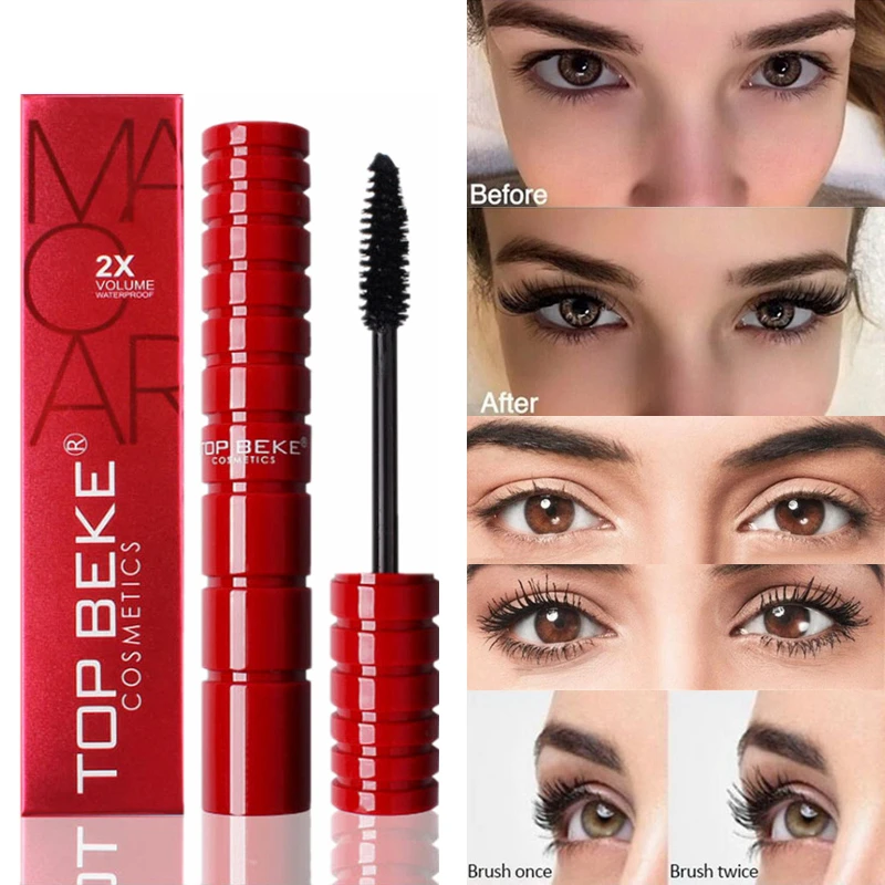 4D Volume Mascara Curling Thick Eyelashes Waterproof 3d Rimel Black Make Up Extension Silk Fiber Eye Lash Mascara Eyes Makeup
4D Volume Mascara Curling Thick Eyelashes Waterproof 3d Rimel Black Make Up Extension Silk Fiber Eye Lash Mascara Eyes Makeup
