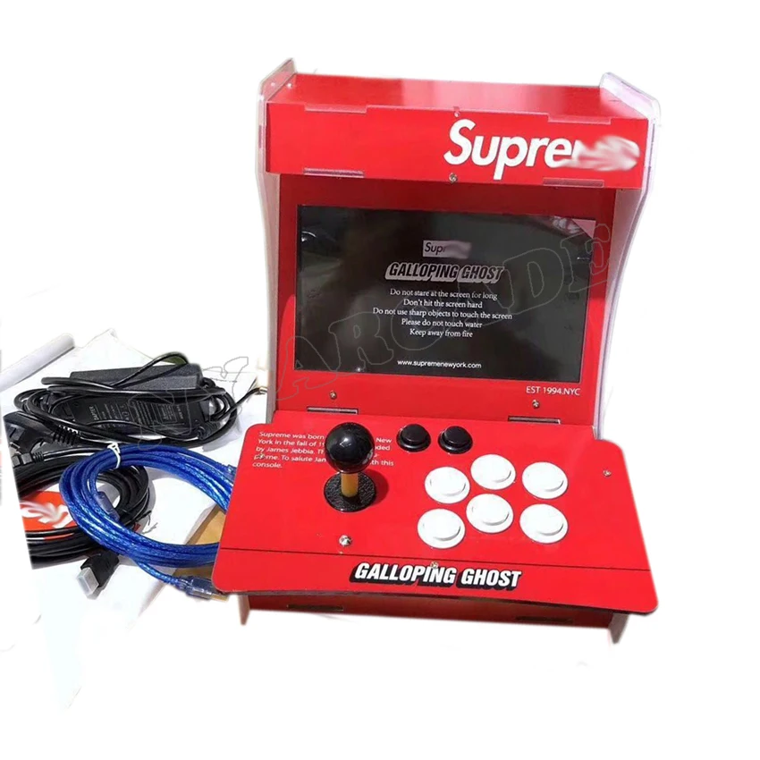 Mini bartop Supre- Galloping Ghost Arcade Game machine 10 inch LCD build in Pandora box 9 1500 in 1 VGA HDMI output for 2 player
Mini bartop Supre- Galloping Ghost Arcade Game machine 10 inch LCD build in Pandora box 9 1500 in 1 VGA HDMI output for 2 player
