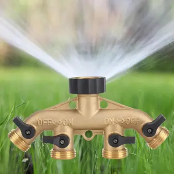 3/4 Inch 4 Way Hose Pipe Splitter Nozzle Switcher Tap Connectors For Garden Irrigation American Thread
3/4 Inch 4 Way Hose Pipe Splitter Nozzle Switcher Tap Connectors For Garden Irrigation American Thread