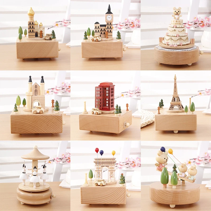 Children Wooden Music Box Handmade Craft Wooden Artware Music Decoration Christmas Music Box Classical Birthday Gift For Girl
Children Wooden Music Box Handmade Craft Wooden Artware Music Decoration Christmas Music Box Classical Birthday Gift For Girl