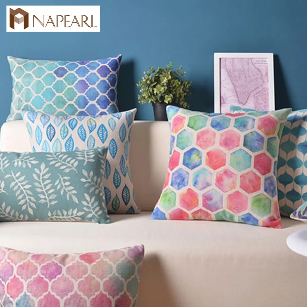 NAPEARL Pastoral Printed Cushion Cover for Living Room Leaves Pattern High Stitching Pillowcase Home Textiles on Sofa Decorative
NAPEARL Pastoral Printed Cushion Cover for Living Room Leaves Pattern High Stitching Pillowcase Home Textiles on Sofa Decorative