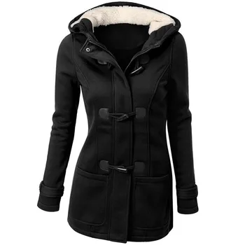WSYORE Winter Coat Women New Fashion Women Autumn Jackets Slim Hooded Collar Zipper Horn Button Long Coats Outerwear NS210
WSYORE Winter Coat Women New Fashion Women Autumn Jackets Slim Hooded Collar Zipper Horn Button Long Coats Outerwear NS210