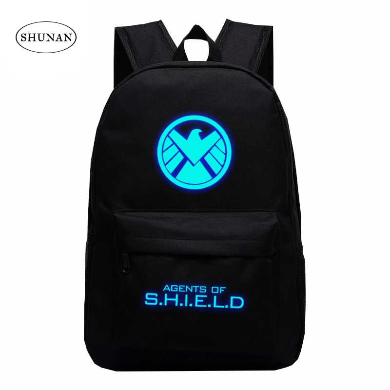 American TV Show Aegis Bureau Marvel Agents Canvas Luminous Printing Backpack School Bags For Teenagers Rucksack Children Gifts
American TV Show Aegis Bureau Marvel Agents Canvas Luminous Printing Backpack School Bags For Teenagers Rucksack Children Gifts