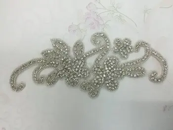 Vintage Crystal Bridal Sash-Rhinestone applique Wedding Dress belts Beaded Applique Waistband
Vintage Crystal Bridal Sash-Rhinestone applique Wedding Dress belts Beaded Applique Waistband