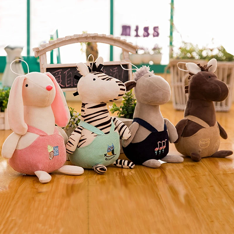 2018 Cute Children's Plush Toy Plush Animal Rabbit Kangaroo Zebra Cattle Doll Boys and girls birthday gift
2018 Cute Children's Plush Toy Plush Animal Rabbit Kangaroo Zebra Cattle Doll Boys and girls birthday gift