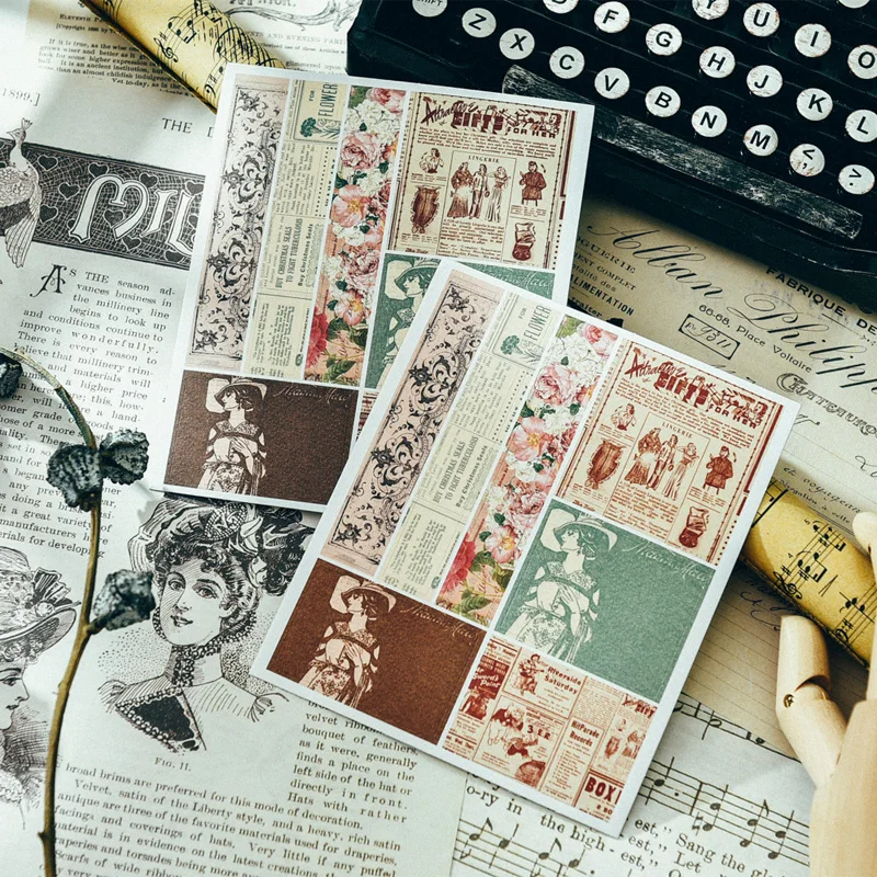 2Pcs Vintage Lady Children DIY Scrapbooking Die Cut Album junk journal Crafts Decorative Paper Package DIY Photo Albums
2Pcs Vintage Lady Children DIY Scrapbooking Die Cut Album junk journal Crafts Decorative Paper Package DIY Photo Albums