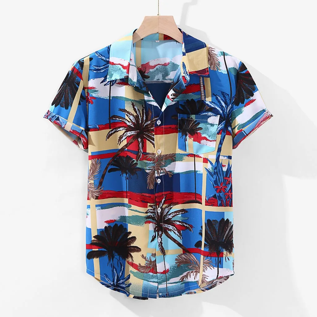 Men's Hawaiian Brand Beach T-Shirt Palm Surfboard Fancy Shirts For Men Chemise Camisa Masculina Man Summer Shirt Clothing
Men's Hawaiian Brand Beach T-Shirt Palm Surfboard Fancy Shirts For Men Chemise Camisa Masculina Man Summer Shirt Clothing