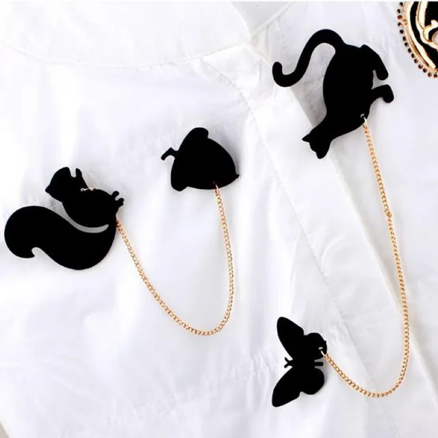 Acrylic Animal Badges Squirrel & Pine Nuts / Cat & Butterfly Pin Brooches for Boys Girls
Acrylic Animal Badges Squirrel & Pine Nuts / Cat & Butterfly Pin Brooches for Boys Girls