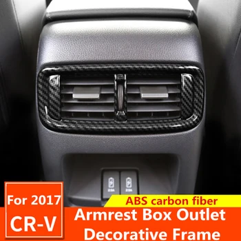 For Honda CRV 2017 2018 CR-V 5 Car ABS carbon fiber Rear air outlet decorative frame Armrest box outlet stainless steel sticker
For Honda CRV 2017 2018 CR-V 5 Car ABS carbon fiber Rear air outlet decorative frame Armrest box outlet stainless steel sticker