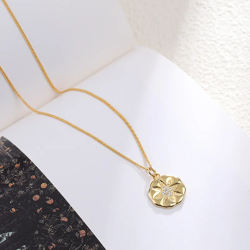 2019 New Arrivals 925 Sterling Silver Zircon Round Card Pendant Necklaces For Women Sun Petals 18k Gold Pendant Women
2019 New Arrivals 925 Sterling Silver Zircon Round Card Pendant Necklaces For Women Sun Petals 18k Gold Pendant Women