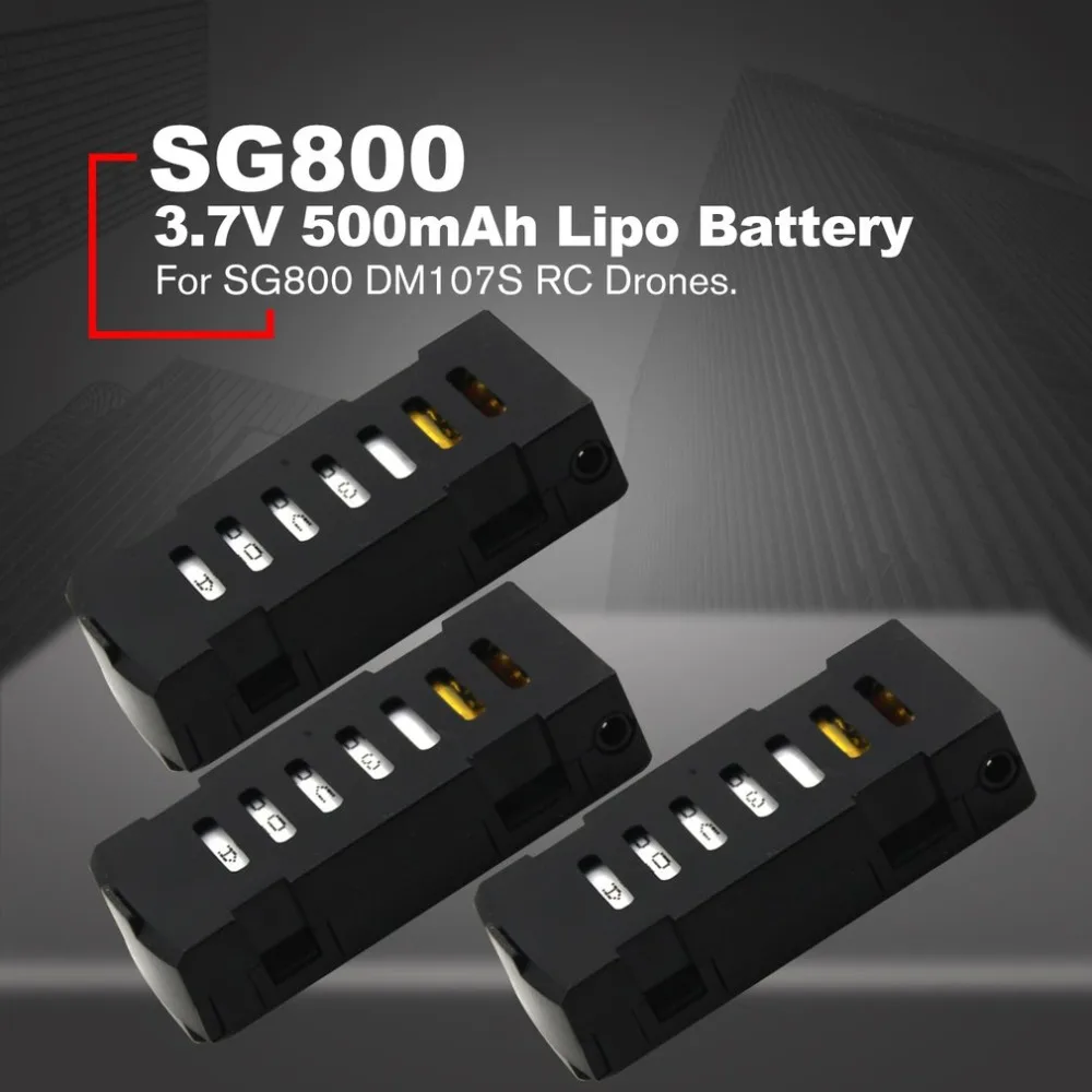 RCTOYCO 500mAh 3.7V Lipo Battery Helicopter Accessories For SG800 RC Drones