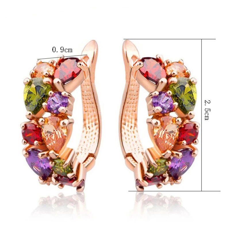 Fashion Trend Charm Crystal Earrings Woman Brilliant Formal Dress Accessories Gold & Silver High Quality Charm Jewelry Best Gift
Fashion Trend Charm Crystal Earrings Woman Brilliant Formal Dress Accessories Gold & Silver High Quality Charm Jewelry Best Gift