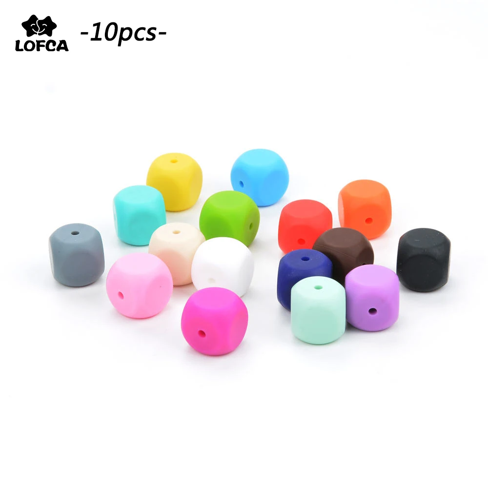 Baby Teethers 10pcs/lot Cube Baby Teething Beads Silicone Dice Food Grade Silicone Beads Pacifier Clip DIY For Teething Necklace
Baby Teethers 10pcs/lot Cube Baby Teething Beads Silicone Dice Food Grade Silicone Beads Pacifier Clip DIY For Teething Necklace